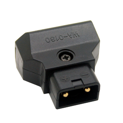 Conector de Powertap do conector do ângulo direito do Pin da torneira 2 do conector macho P da D-torneira para sistemas de energia de BMCC